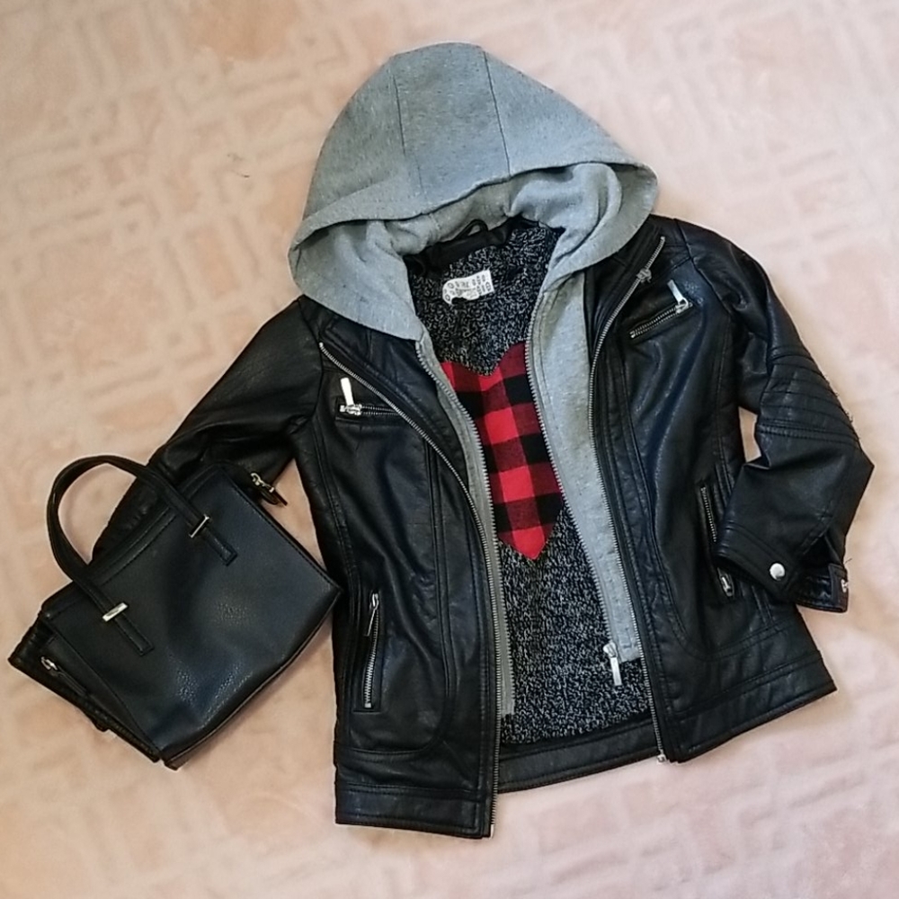 Kids "Leather" Moto-Jacket